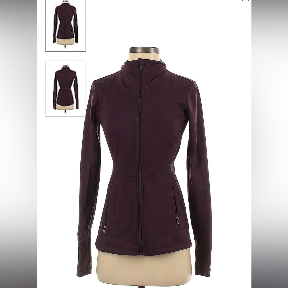 CALIA By Carrie Underwood Track Jacket Plum Color Size Large